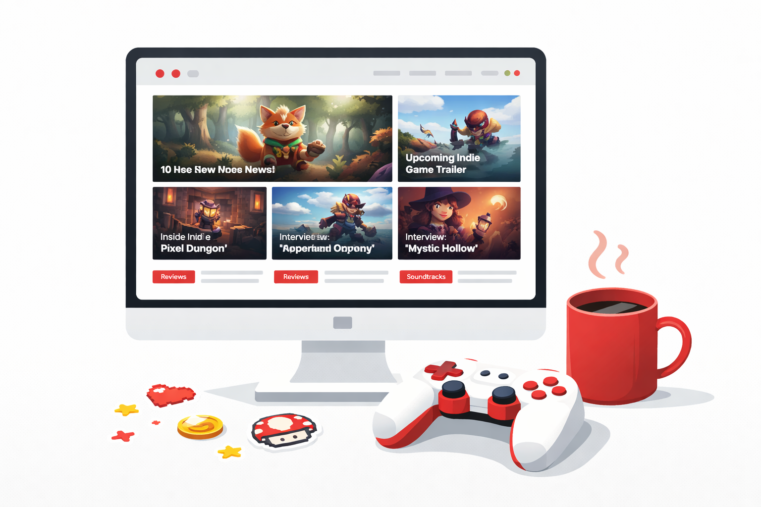 gamedo.live — Indie game news and reviews platform